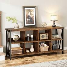 Sofa & Console Tables - Brown - View 5