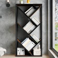 80*35*160 Cm Tree Shelf Standing Shelf 8 Levels, Corner Shelf Space Saving, Storage Shelf For Bedroom, Living Room, Home Office, Stable, Anti-Tip, Bookcase, Shelf, 80 X 35 X 160 Cm - Black - View 2