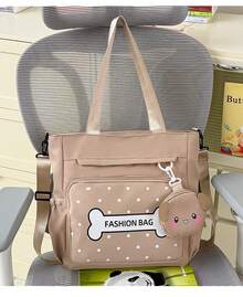 Shoulder Bags - Khaki - View 1