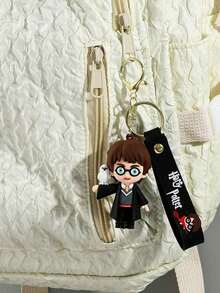 Warner Bros Harry Potter 3D Soft Rubber Keychain Chibi Figure, Suitable As Birthday Gift For Guests, Also As Birthday Gift Or Halloween Party Small Surprise, Adding Joyful Atmosphere To The Occasion - Multicolor - View 5