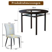 Furniture Black Made Of Glass For Home - 黑色 - 查看 5