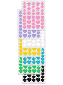 360pcs Star-Shaped Acne Patches, Absorb Whiteheads, Deep Clean Blemishes, Face And Body Use, Fragrance-Free, Daily Spot Treatment, Suitable For All Skin Types - Multicolor - View 3