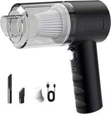 Aspiradora de coche inalámbrica portátil, aspiradora de mano para coche, aspiradora inalámbrica, aspiradora de mano para uso en seco y húmedo. - 1 - Ver 1