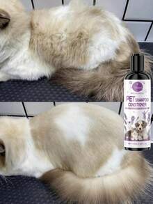 Lavender Pet Fur Care Oil, Plant Based Leave-In Conditioner For Dogs & Cats, Detangles Matted Fur & Reduces Shedding, Boosts Coat Shine Infused With Pure Lavender Essential Oil - View 3