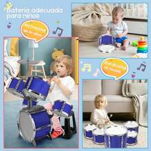 Kids Music Toys - Red - View 5