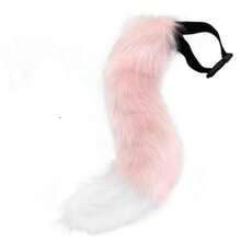 Fox Tail Halloween Handmade Cat Tail Cosplay Party Prop - Multicolor - View 9