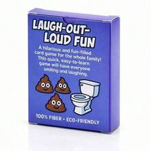 Haha Laughing Game, A Fun And Entertaining Card Game Suitable For The Whole Family, Easy To Learn - Royal Blue - View 2