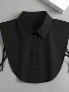 1/2pcs Detachable Fake Collar, Unisex Business Casual Versatile Sleeveless - Multicolor - View 4