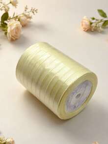10 Rolls/1 Roll 25 Yards/Rolls 1cm Width Satin Ribbon Braided Thin Tape Gift Wrapping Cake …Packaging Material Bowknot Ribbon Valentine - 25-yard 1cm Ribbon - View 101
