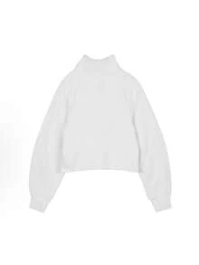 Lululemon Scuba Oversized Half-Zip Hoodie | Cotton-Blend Fleece Pullover, Boxy Short Fit With Kangaroo Pocket - 灰白色 - 查看 2