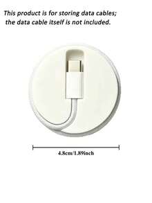 Cable Organizer Reel, Portable USB Cable Organizer, Mini Cable Organizer Reel, Suitable For Travel And Daily Use, Portable Charging Cable Organizer Reel, Anti-Tangle Cable Storage Box, Compact Phone Accessory Cable Organizer - Multicolor - View 9