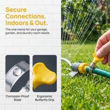 1pc Multi-Purpose Universal Soft Hose, Suitable For Air Conditioner/Washing Machine/Garden Watering And More Scenarios, Fits Most Faucets, Thickened Double-Layer Design Anti-Burst, Soft And Flexible Without Kinking - A - View 2