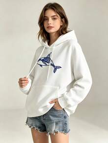 Damen-Sweatshirts & Hoodies - Weiss - Übersicht 1