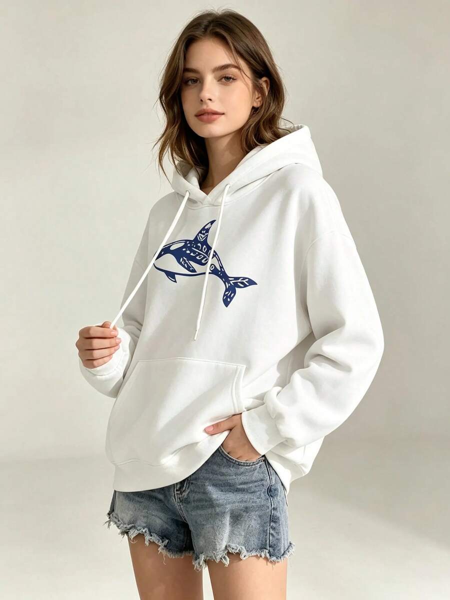Damen-Sweatshirts & Hoodies - Weiss - Übersicht 1