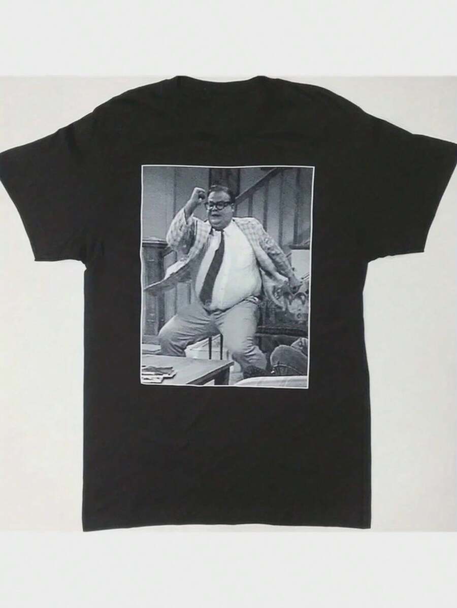 Men Sports Tees & Tanks - 黑色 - 查看 1