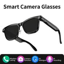AI Smart Camera Glasses, Supports 139 Languages Real-Time Translation, 8MP HD POV Camera, Bluetooth 5.4, Voice Control, Music & Calls, Photo & Video Recording, Suitable For Travel, Social Communication And Vlog Creation Smart Device - View 11