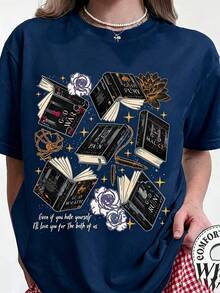 Women T-Shirts - Marineblau - View 1