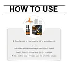 Homonth Windshield Repair Kit For Daily Clear Vision Car Front Windshield Repair Kit - Default - View 6