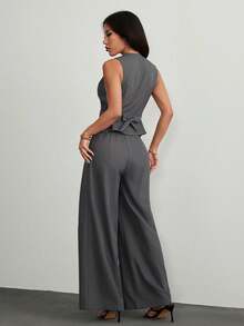 Wedding Jumpsuits & Suits - Grey - View 1
