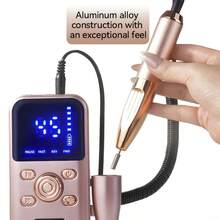 Professional 45,000 RPM Electric Nail Drill - Portable, Rechargeable, Low Noise, Suitable For Manicure And Pedicure - USB Powered, Lithium Battery, Valentine's Day Gift - Multicolor - View 6