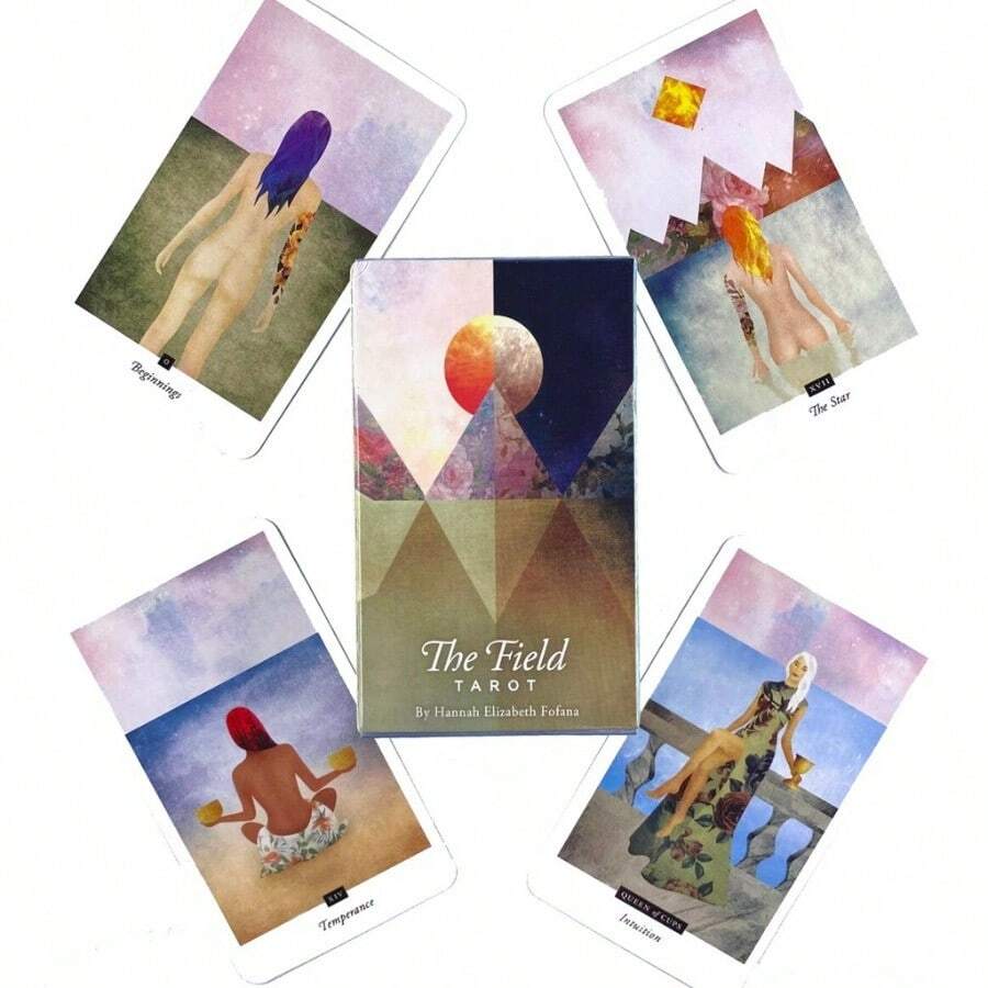 The Field Tarot Deck Card Games For Party Games - White - View 1