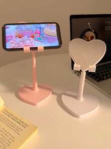 1pc Foldable Desktop Phone Stand, Height Adjustable And Rotatable, Multi-Functional Portable Phone Holder, Essential For Women's Travel And Kitchen Use, Suitable For All Phones, Phone Accessories, Phone Base - Multicolor - View 5