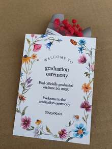 Customized Posters, Graduation Posters, Graduation Invitations, Graduation Cards, Gift Box Cards, Gift Cards, Paper Box Cards, Birthday Cards, Graduation Season, Invitations, Commemorative Cards,Art Activities, Graduation Gift - Graduation Poster - View 9