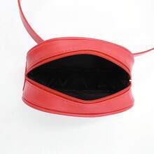 Ladies' Belt Waist Bag, Fashionable Oval Waist Phone Bag, Wallet, PU Leather Waist Bag - Multicolor - View 7