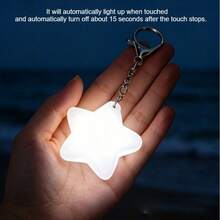 LED Automatic Sensor Light Strip | Starry Night Sensor Light, Keychain Decorative Light, Polished Light Head, Wallet Light, Portable Mini Night Light, Suitable For Handbags, Wallets And Makeup Bags (White Light), USB Rechargeable Battery - 星星小夜燈 - 查看 2