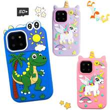 Kids Game Play Toy Phone Support Video Audio Recording Cute Photo Stickers Rechargeable Toddler Smartphone Toy For Birthday Party Gift - Multicolor - View 1