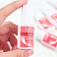 2pcs Super Strong Nail Glue, Suitable For Press-On Nails, Acrylic Nails And Nail Tips; Brush-On Design, Long-Lasting And Durable, Suitable For Acrylic Nails, Fake Nail Tips And Nail Stickers. - 2pcs - View 3