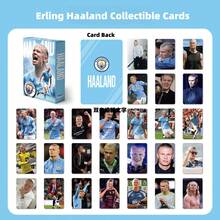 55Pcs FIFA Football Star Collectible Cards, Laser Art Paper Material, Portrait Collection Cards, Sports Style, Planner Storage Niche Decorative Peripheral Cards - Multicolor - View 6