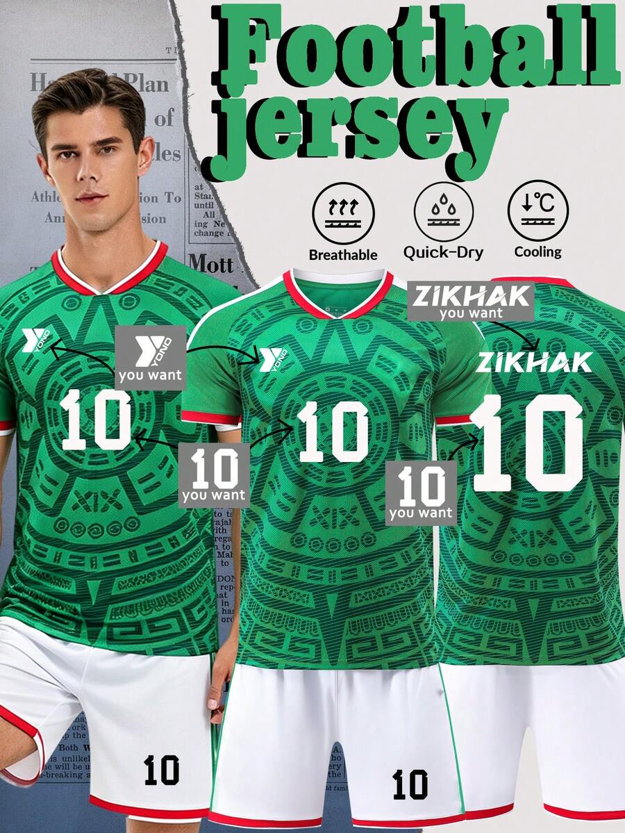 2223 Paris Home Football Kit Paris No.10 Same Style Football Uniform Set Men's Customized Version Customized Number, Name, Team Name, LOGO