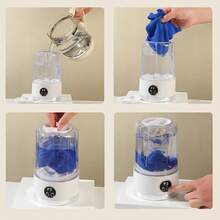 Kids Washing Machine Toys - Green - View 8