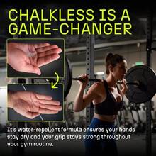 Grip Enhancer - Premium Chalk Less Mess Hand Chalk Weightlifting, Powerlifting, Yoga, Gaming, Climbing, And More, Long-Lasting Reliable - 0.3 Gram (5 Pack) - View 2