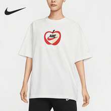 Kaos Wanita Nike Authentic New Sportswear Fashion dengan Motif Cetak IB5577-133 - IB5577-133 - View 1