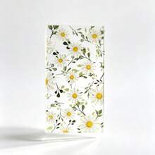 1pc Ins Style Floral A6 6-Hole Acrylic Divider Board, Highly Attractive Loose-Leaf Notebook Universal Separator Page - A - View 11