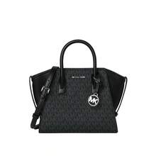 Tas Selempang Wanita Vintage Michael Kors Avril - Hitam 35F4S4VS1B - View 12