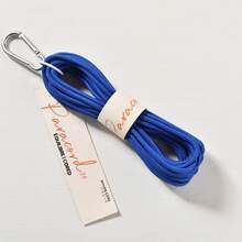 3mm Paracord, High Density Polyester Shell + Nylon Core, Wear-Resistant Outdoor Multi-Purpose Rope, 5m Long, Suitable For DIY Weaving, Bracelet Making, Camping, Hiking, Tent Tying, Backpack Hanging Strap And Outdoor Survival Crafts - Multicolor - View 17