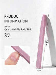 5PCS Dual-Color Pink Green Quartz Cuticle Nail File Pen Set With Precision Grinding Stone Tip, Dead Skin Remover And Nail Surface Etching Tool, Professional Cuticle Trimmer For Manicure Pedicure Care - Multicolor - View 4