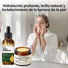 Pack MOPOYAT de Vitamina E: Aceite Multiusos + Bálsamo Corporal – Piel Suave, Elástica y Protegida-Vitamina E 75,000UI - Aceite de vitamina E + Crema corporal de vitamina E - Ver 4