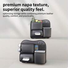 AD 2-In-1 Car Trash Can & Tissue Box, Back Seat Hanging Car Storage Bag, Multi-Function Car Seat Back Organizer - INT-2-in-1 Hanging Bag - View 9