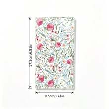 1pc Ins Style Floral A6 6-Hole Acrylic Divider Board, Highly Attractive Loose-Leaf Notebook Universal Separator Page - A - View 8