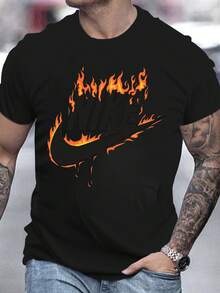 Camisetas de hombre - Negro - Ver 10