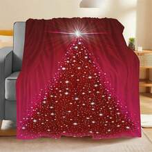 Soft & Comfortable 1pc Modern Flannel Blanket - Halloween Style Polyester Nap Blanket - Digital Print Craft, Suitable For Sofa, Bed, Travel, Office Home Decor - Multicolor - View 9