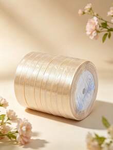 10 Rolls/1 Roll 25 Yards/Rolls 1cm Width Satin Ribbon Braided Thin Tape Gift Wrapping Cake …Packaging Material Bowknot Ribbon Valentine - 25-yard 1cm Ribbon - View 91