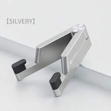 Dudukan Ponsel Portabel untuk Perjalanan, Dudukan Ponsel Lipat Aluminium, Ultra Tipis, Kompak, Dudukan Meja Saku, Dudukan Ponsel Lipat Logam Tugas Berat Universal untuk Panggilan Video, Aksesori Meja Kantor - paduan aluminium - View 10