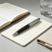 One Pen Fashionable Metal Ballpoint Pen With Replaceable Core/Smooth Ink/Rotatable And Extendable/Business Office Meeting Gift Pen/Suitable For Both Men And Women High-Grade Executive Pen - Pen - View 3