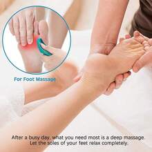 T-Shaped Trigger Point Massage Tool, Healthy Nylon Material, Soft And Skin-Friendly, Non-Irritating, Suitable For Neck, Shoulders, Arms, Legs And Feet - Multicolor - View 3