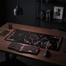 Crying Angel Illustration Desk Mat | Gothic Angel Mousepad,Gaming Mouse PadDesk Decoration 31.5" X 11.8" - Mouse Pad - View 3